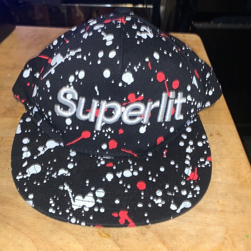 Blackjack Superlit Paint Splatter Hat